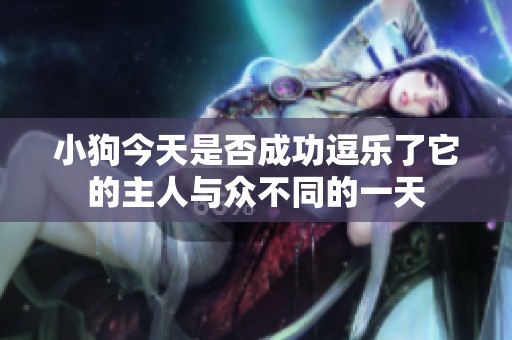 小狗今天是否成功逗乐了它的主人与众不同的一天