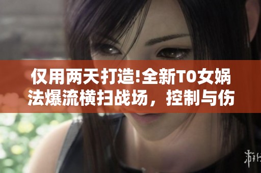 仅用两天打造!全新T0女娲法爆流横扫战场，控制与伤害双重逆天