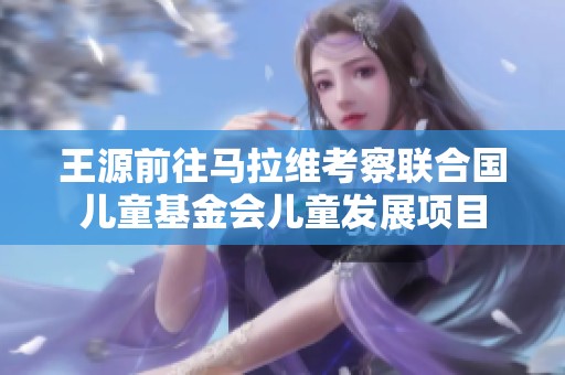 王源前往马拉维考察联合国儿童基金会儿童发展项目