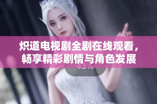 炽道电视剧全剧在线观看，畅享精彩剧情与角色发展