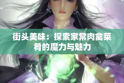 街头美味：探索家常肉禽菜肴的魔力与魅力