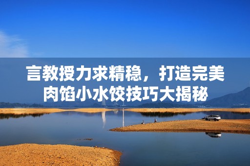 言教授力求精稳，打造完美肉馅小水饺技巧大揭秘