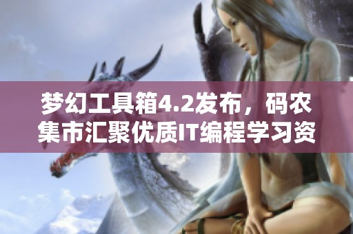 梦幻工具箱4.2发布，码农集市汇聚优质IT编程学习资源
