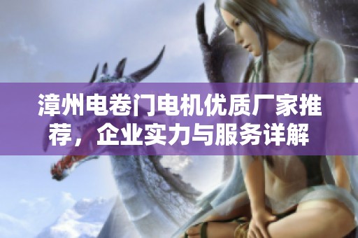 漳州电卷门电机优质厂家推荐，企业实力与服务详解