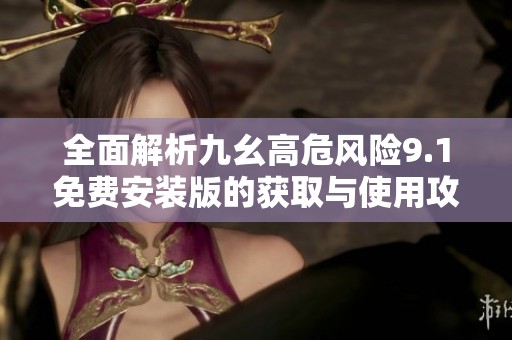 全面解析九幺高危风险9.1免费安装版的获取与使用攻略