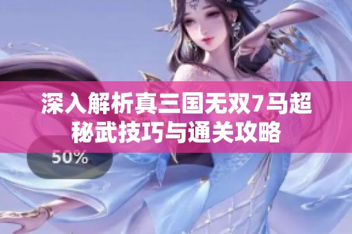 深入解析真三国无双7马超秘武技巧与通关攻略