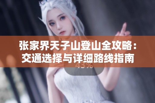 张家界天子山登山全攻略：交通选择与详细路线指南